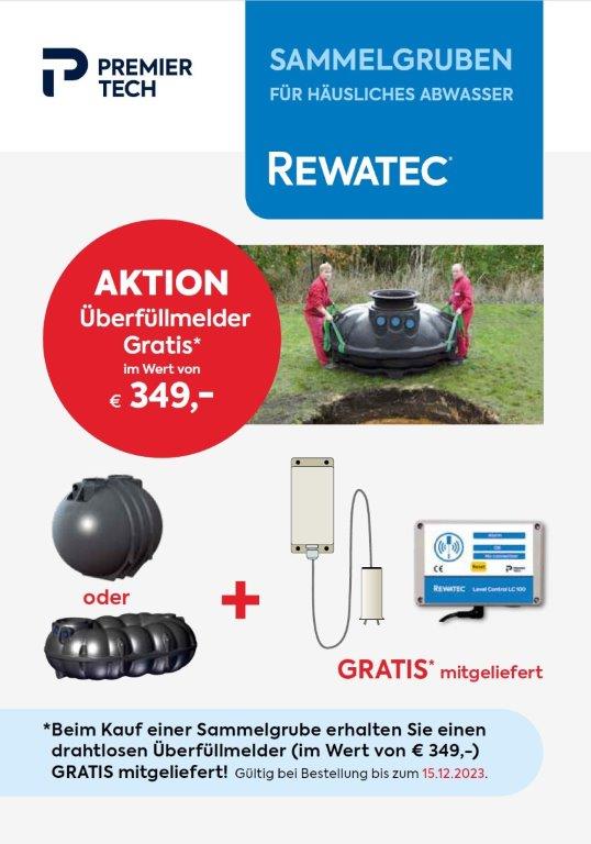 Überfüllmelder gratis im Wert von 349 Euro